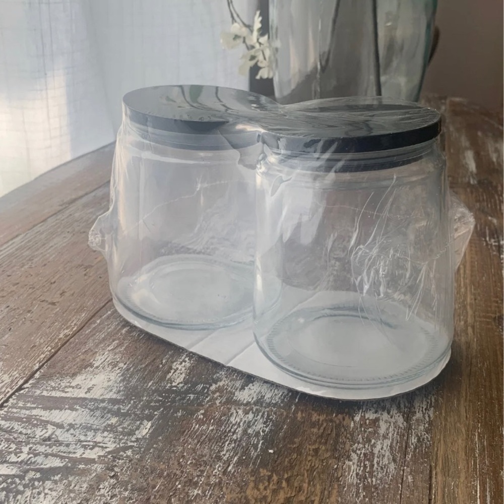 Target Bullseye 2 small glass jar set